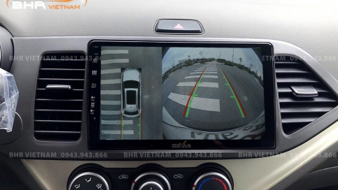 Màn hình DVD Android liền camera 360 xe Kia Morning 2011 - 2020 | Kovar Plus 360